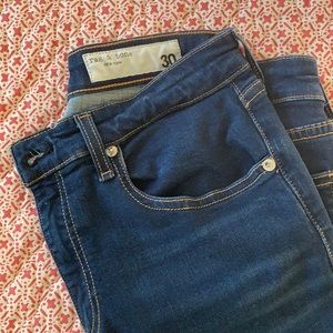 Rag & Bone Cate Mid Rise Ankle Skinny